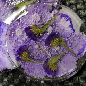 Resin coasters